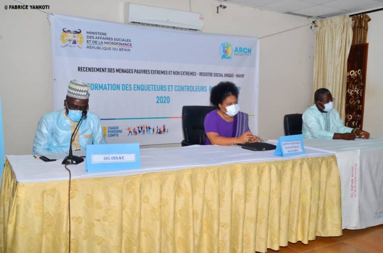 Bénin: recensement des ménages pauvres et extrêmes pauvres