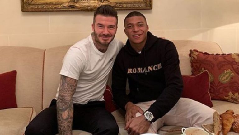PSG: David Beckham dresse des louanges à Kylian Mbappé