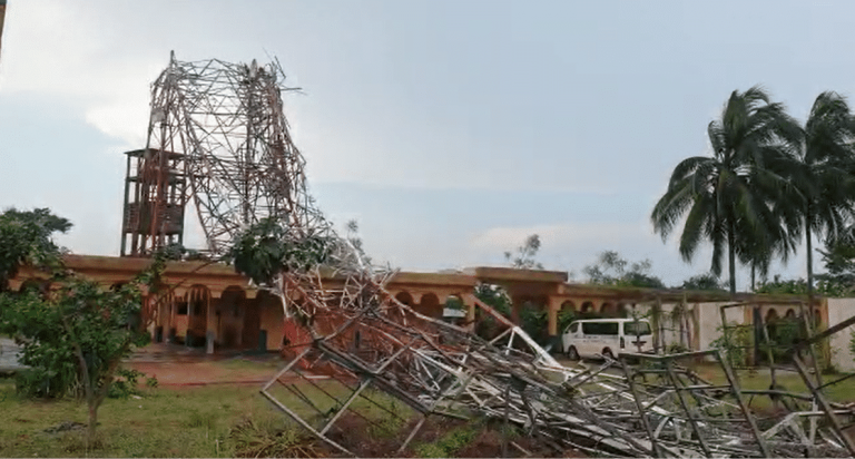 Bénin – Média: effondrement du pylône de la Radio immaculée conception