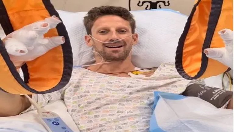Romain Grosjean, « c&rsquo;est un miracle qu&rsquo;il soit vivant »