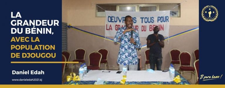 Bénin – Présidentielle de 2021: Daniel Edah fait le point de la 1ère étape de sa tournée