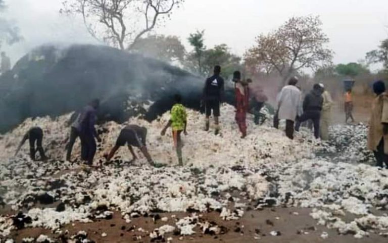 Bénin: environ deux tonnes de coton consumées à Soubo dans la commune de Nikki