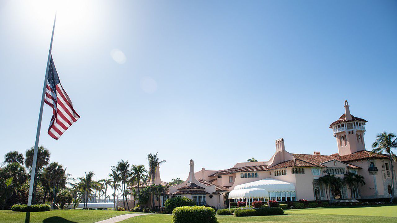Trump entame sa vie d'après dans sa résidence de luxe de Mar-a-Lago