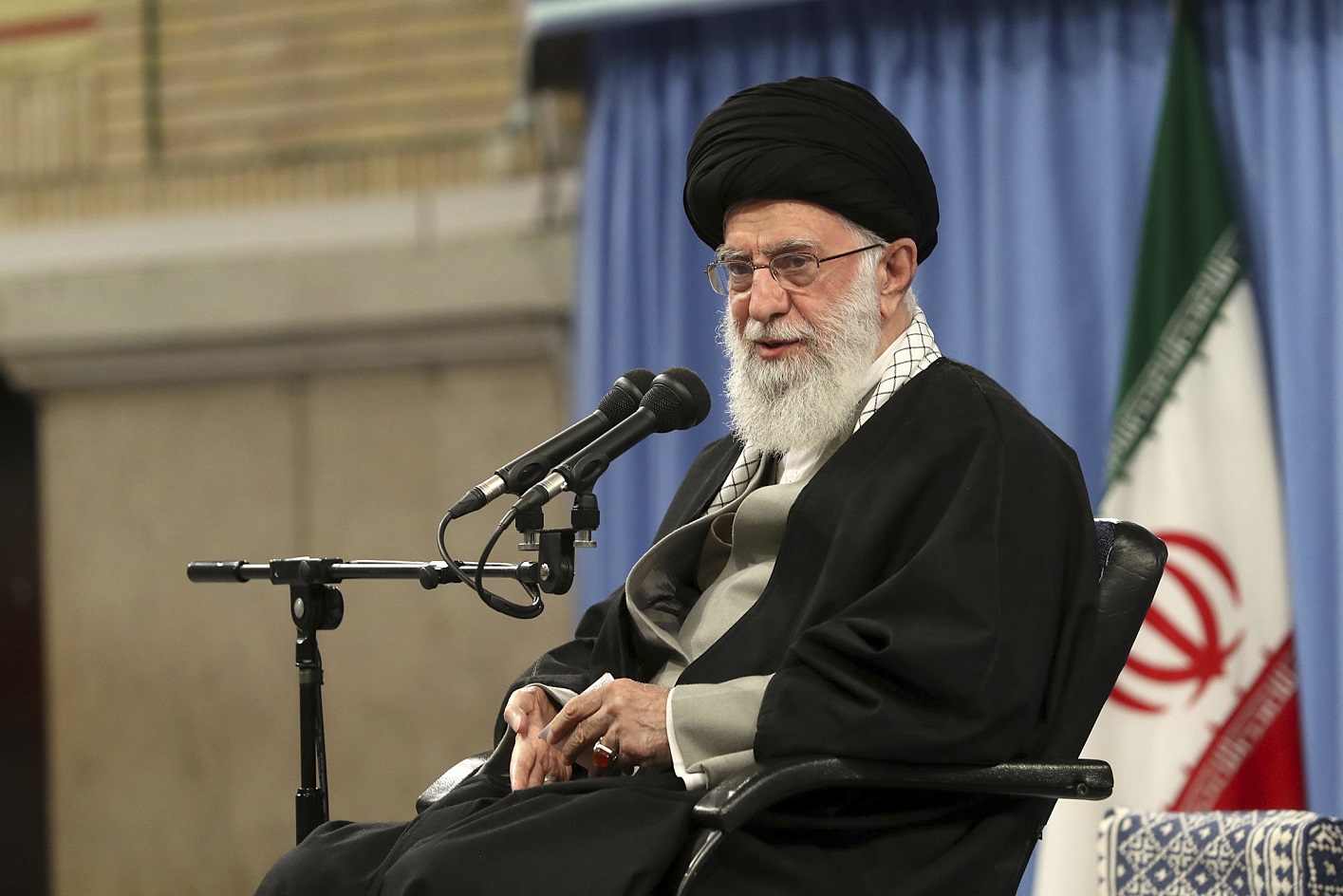 le guide suprême iranien, l'ayatollah Ali Khamenei