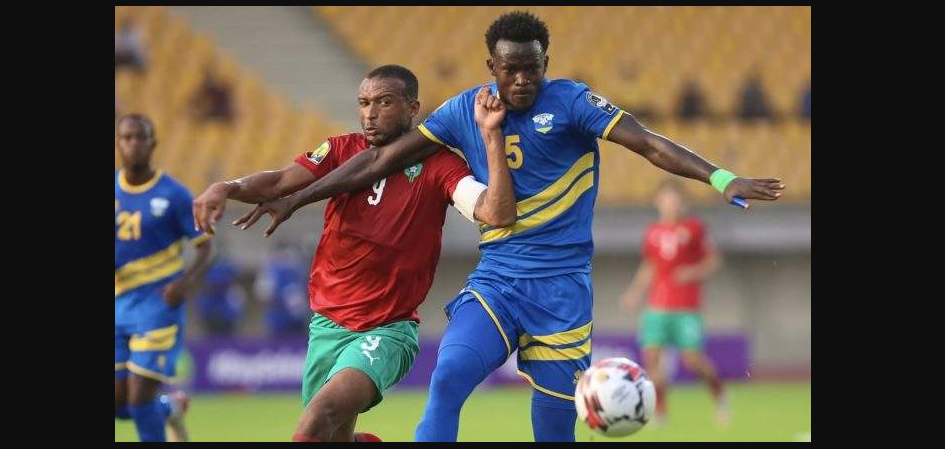 Marocain et Rwandais lors de la 2è journée de phase de groupe du CHAN 2021
