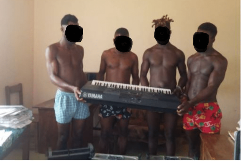 Ghana: 4 personnes arrêtées pour vol dans une église