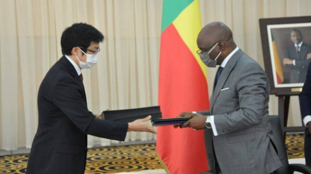 Coopération bénino-japonaise , 18 milliards pour le démarrage des travaux de construction de l’échangeur de Vêdoko @ présidence RB