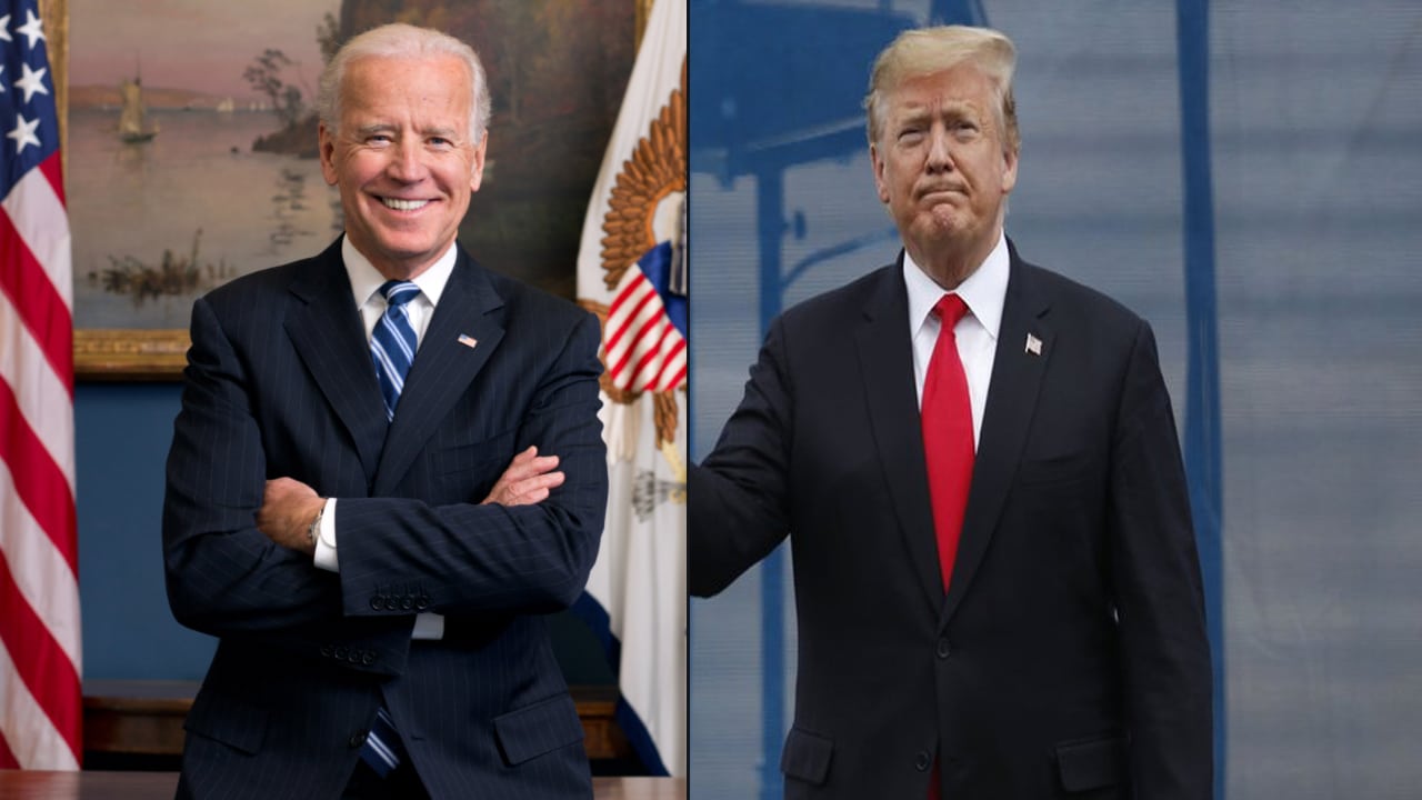 Donald Trump et Joé Biden