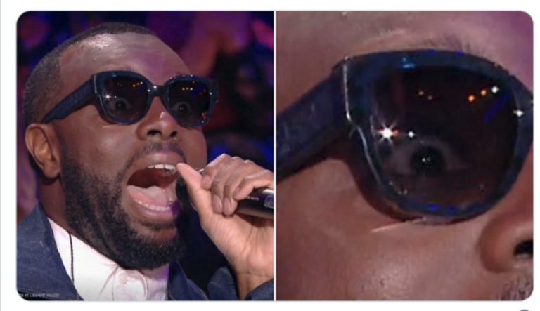 Les yeux de Gims enfin dévoilés sur France 2