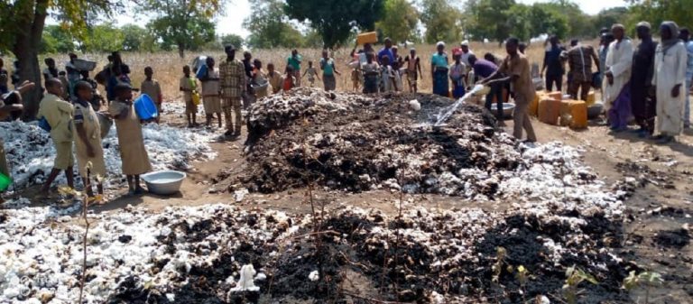 Bénin: des tonnes de coton parties en fumée à Nikki