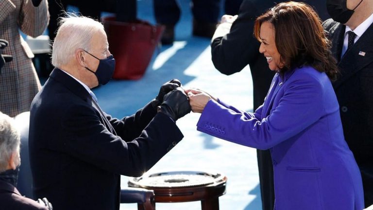 USA: les moments forts de l&rsquo;investiture de Joe Biden et Kamala Harris (photos)