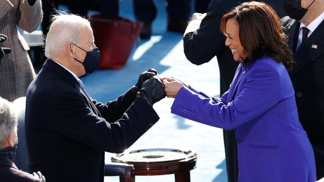 Joe Biden est devenu le 46e président des Etats-Unis et Kamala Harris la première vice-présidente de l’Histoire du pays @ REUTERS/Brendan McDermid