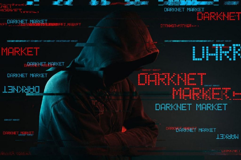 Illustration imagée du Darkmarket