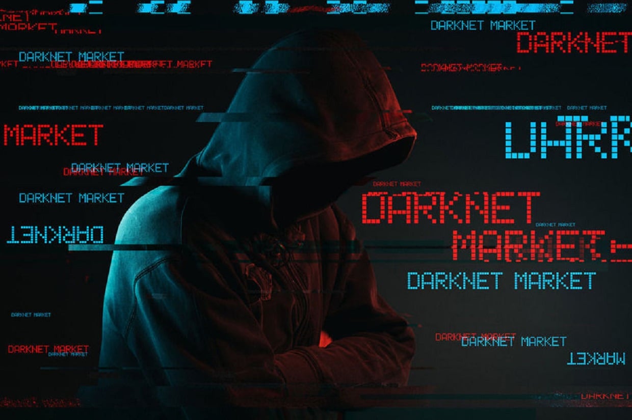 Illustration imagée du Darkmarket