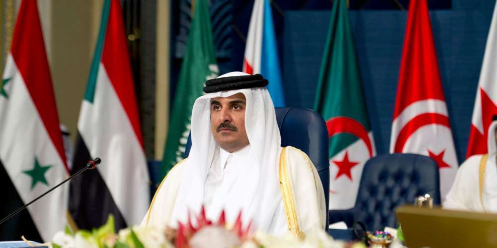 L'émir du Qatar Tamim ben Hamad Al-Thani sera présent au Conseil de coopération du Golfe. © Crédit photo : AFP