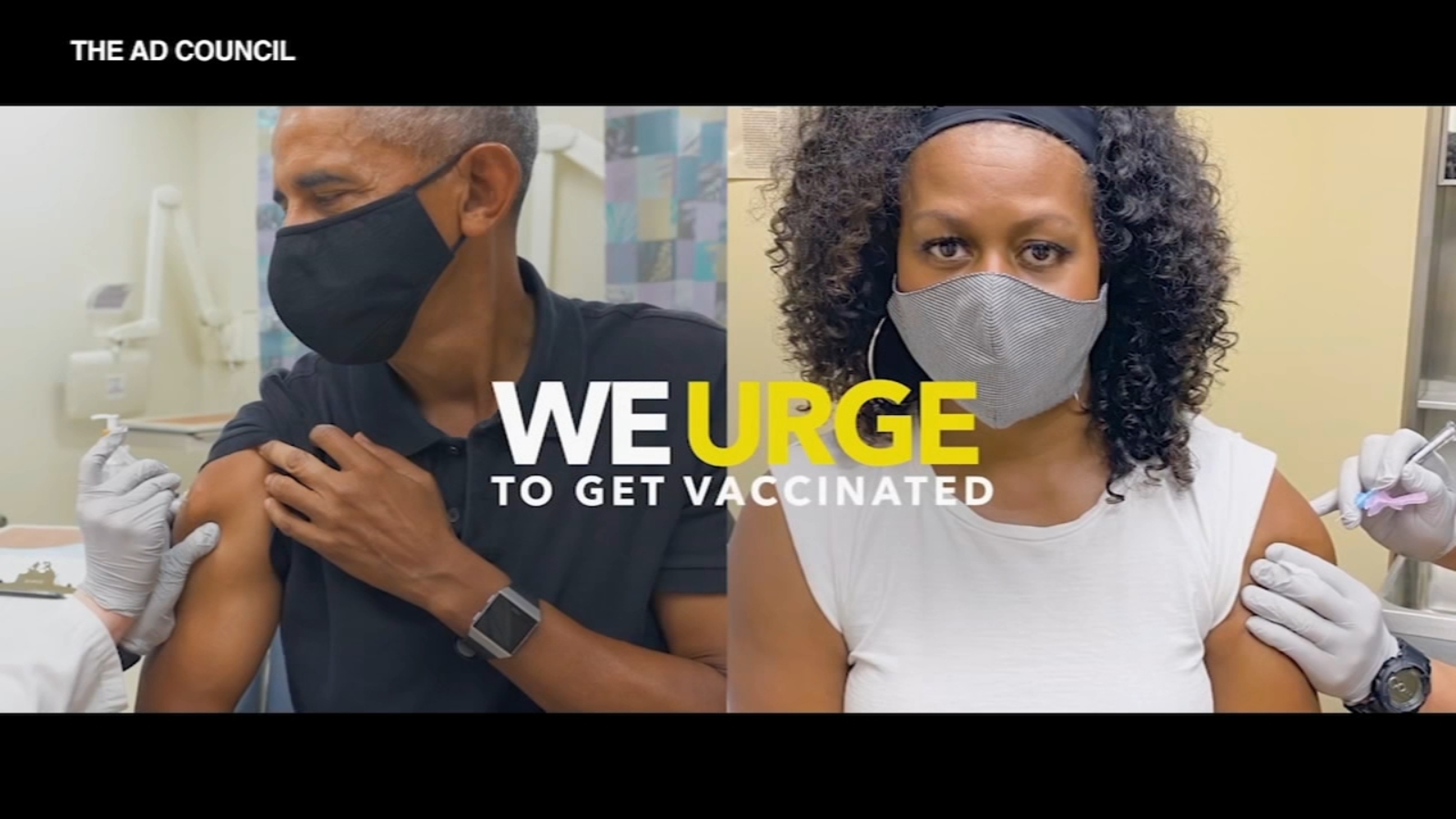Covid-19: Donald Trump, grand absent d'un spot pour le vaccin