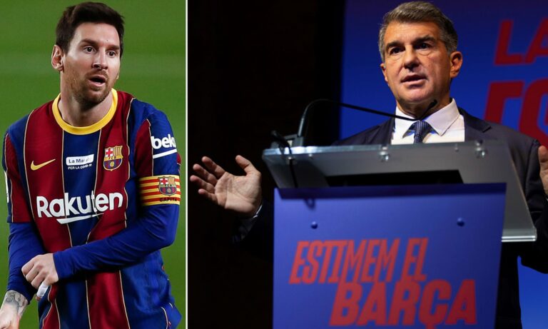 Barça: élu président, Joan Laporta envoie un message fort à Lionel Messi