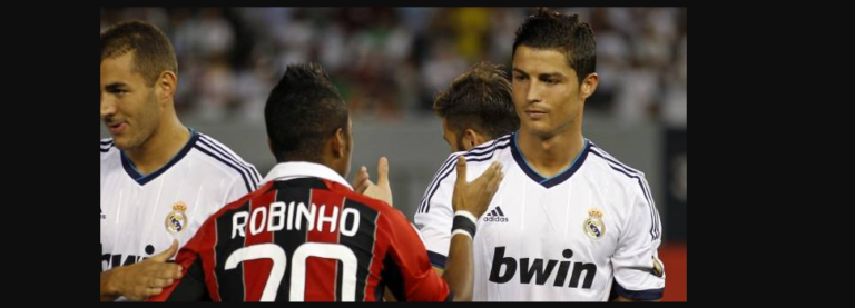 Robinho: « J&rsquo;étais meilleur que CR7 au Real Madrid mais on ne m&rsquo;a pas valorisé, je ne le pardonnerai pas »