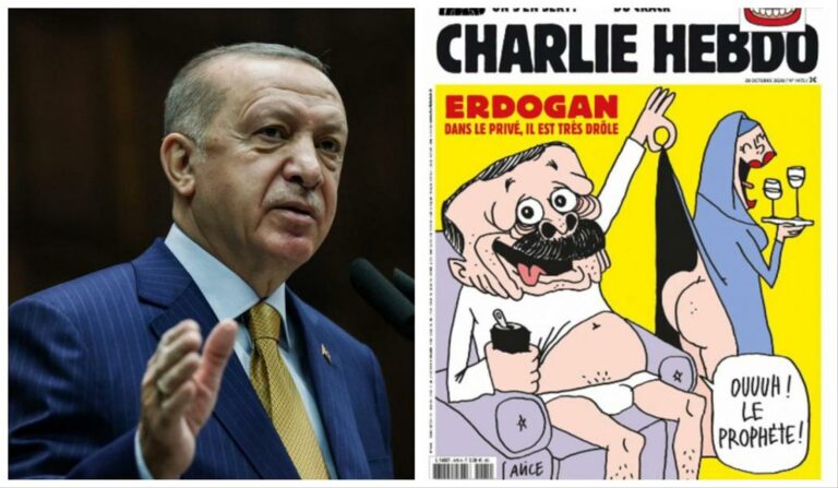Turquie: quatre journalistes de Charlie Hebdo inculpés pour «insulte» à Erdogan