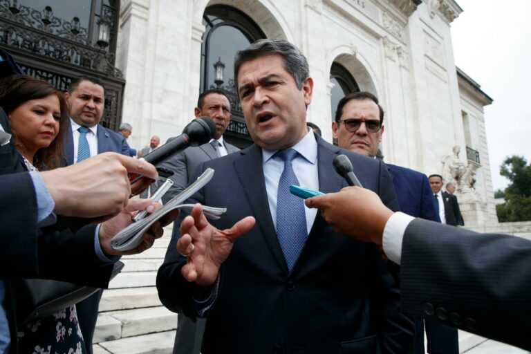 Le président du Honduras, Juan Orlando Hernandez, acusé de trafic de drogue aux Etats-Unis