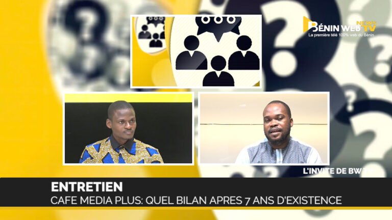 [ L&rsquo;INVITE DE BENIN WEB TV ]: Hervé Prudence Hessou présente le bilan des 7 ans de « Café Média Plus »