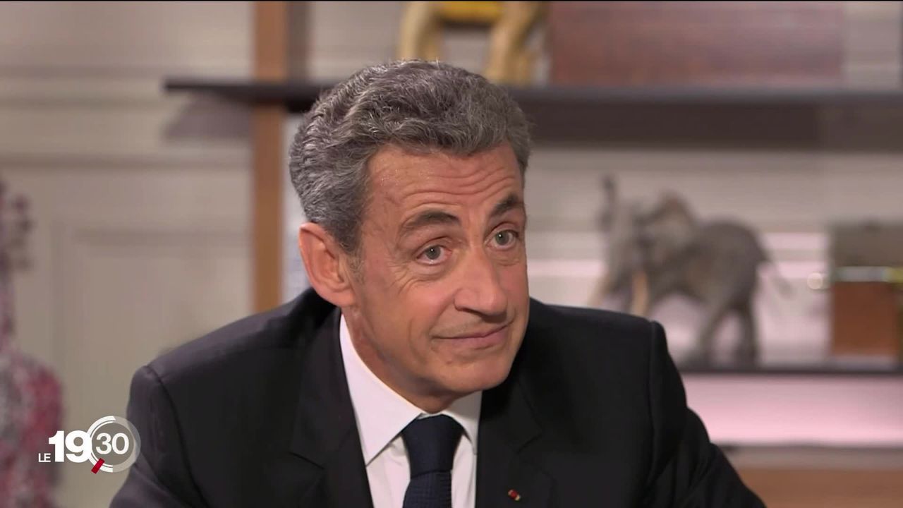 Nicolas Sarkozy @ @ RTS capture d'écran