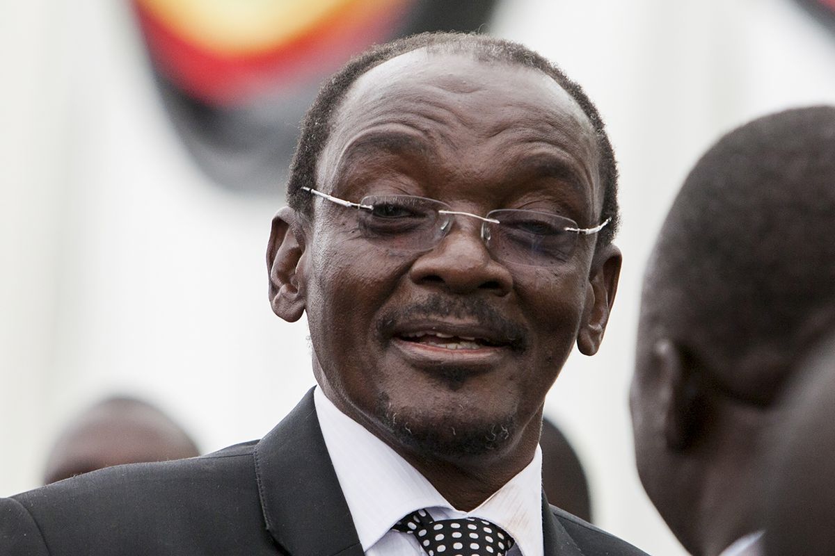 Le deuxième vice-président du Zimbabwé, Kembo Mohadi