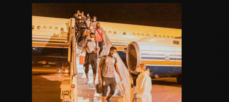 CAN 2022: la délégation béninoise de retour à Cotonou, les 5 « contaminés » testés négatifs (Photo)